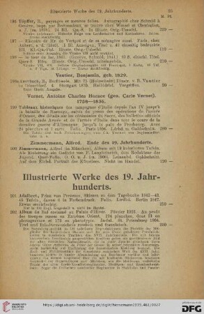 Illustrierte Werke des 19. Jahrhunderts (Nr. 201 - 264)