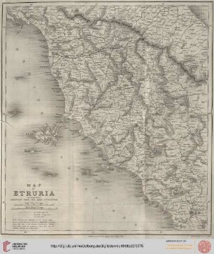 Map of Etruria