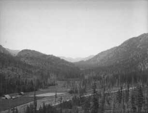 Blick auf das Tal (USA-Reise 1933)