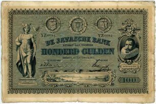 Geldschein, 100 Gulden, 27.9.1917