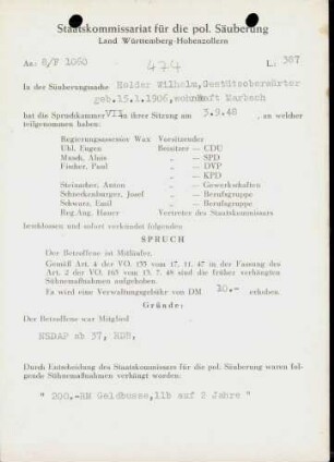 Holder, Wilhelm