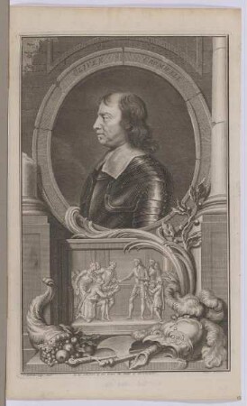 Bildnis des Oliver Cromwell
