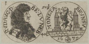 Bildnis von Rvdolph Avgvst, Herzog von Braunschweig-Lüneburg