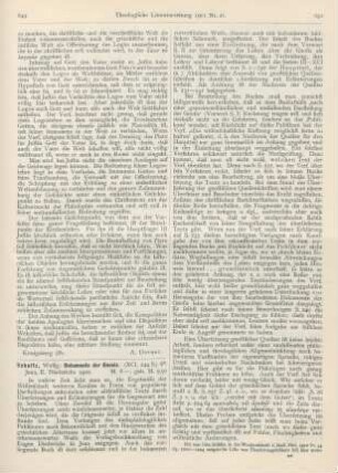 649-652 [Rezension] Schultz, Wolfgang, Dokumente der Gnosis