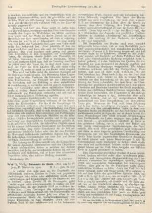 649-652 [Rezension] Schultz, Wolfgang, Dokumente der Gnosis