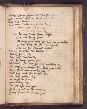 Das ent kunig saul (18.09.1549); RSM 2S/3136b