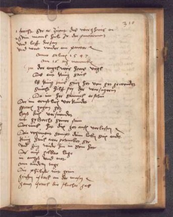Das ent kunig saul (18.09.1549); RSM 2S/3136b