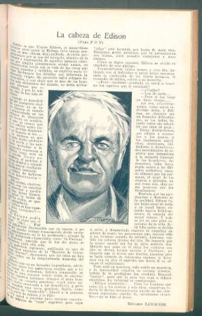 La cabeza de Edison : (Para PBT)