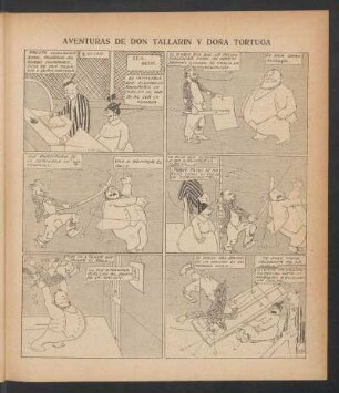 Aventuras de don Tallarín y doña Tortuga - [Cómic, continuación]