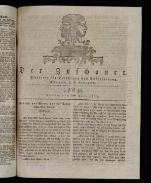 No. 91 - 30. Juli 1822