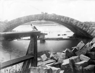 Bau der Sachsenhäger Aue-Brücke/MLK