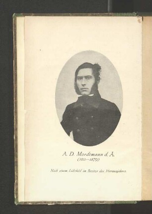 A. D. Mordtmann d. Ä. (1811-1879)