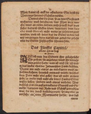 Das Fünffte Capittel/ von der andern Reiß in Indien.