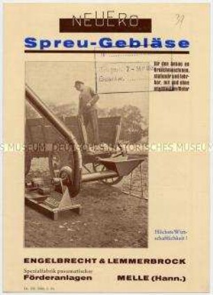 Spreu-Gebläse
