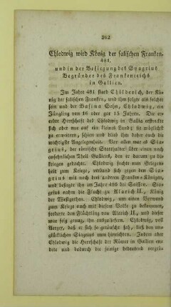 Chlodwig wird König der salischen Franken