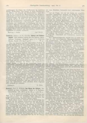 485-488 [Rezension] Bousset, Wilhelm, Das Wesen der Religion, dargest. an ihrer Geschichte