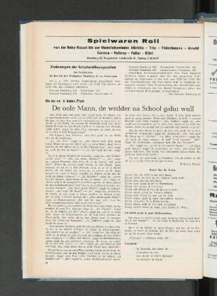 Nu toletz noch 'n poor Redensarten