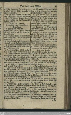 Der 103. Psalm