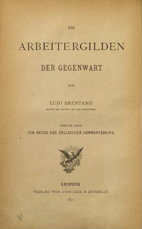 Zur Kritik der englischen Gewerkvereine