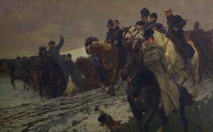 Lützows Freischar vor dem Kampf