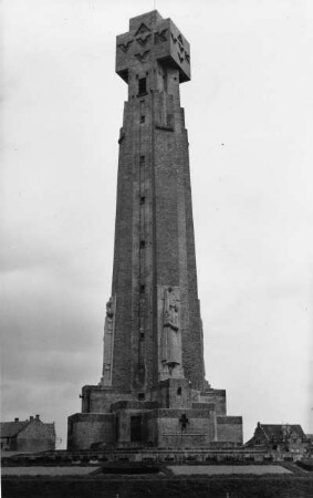 Yserkreuz bei Diksmuide, Flandern, Belgien