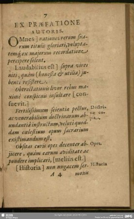 Ex Praefatione Autoris