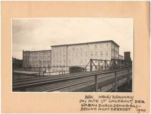 BBC (Brown, Boveri & Cie), Mannheim-Käfertal Neubau Torbau: Ansicht Torbau