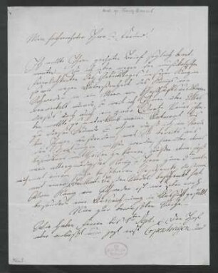 Brief an Ferdinand Mendheim : 23.07.1845