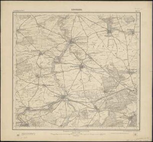 Meßtischblatt 56 = [7120] : Leonberg, 1896 : Leonberg. - 1:25000. - Stuttgart, 1896. - 1 Kt.