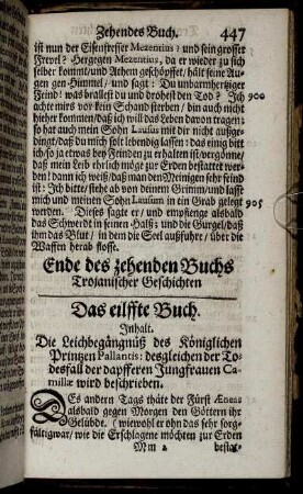 Das eilffte Buch.