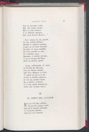III. - El himno del payador