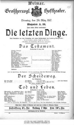 Das Testament