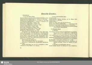 Benutzte Literatur