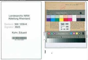 Entnazifizierung Eduard Kuhn , geb. 00.00.0000 (Lokfuehrer)