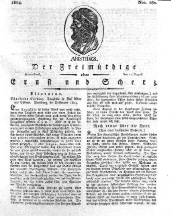 Nro. 160., Sonnabend den 11. August