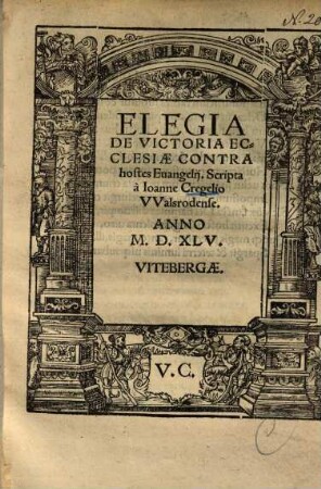 Elegia de victoria ecclesiae contra hostes evangelii