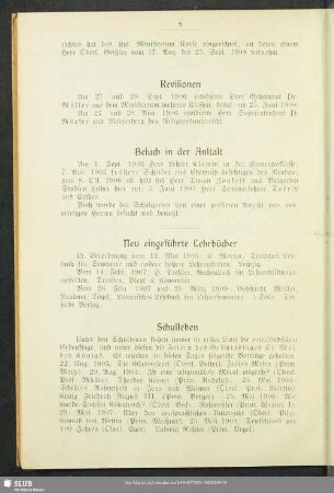 Schulleben
