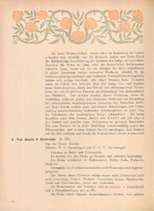 8. Van Baerle & Sponnagel. (I., III.)