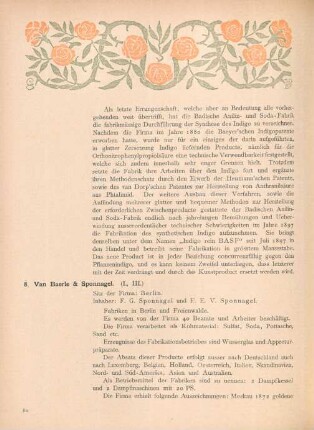 8. Van Baerle & Sponnagel. (I., III.)