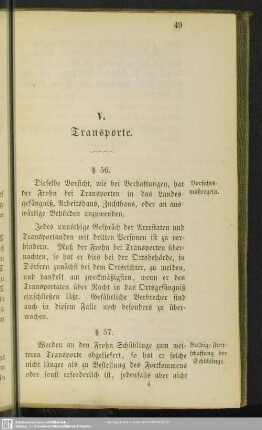 V. Transporte