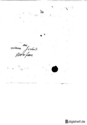 1318: Brief von Anna Louisa Karsch an ... Montan