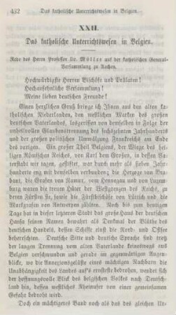 432-444 Das katholische Unterrichtswesen in Belgien