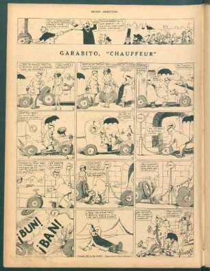 Garabito, "Chauffeur" [Cómic]