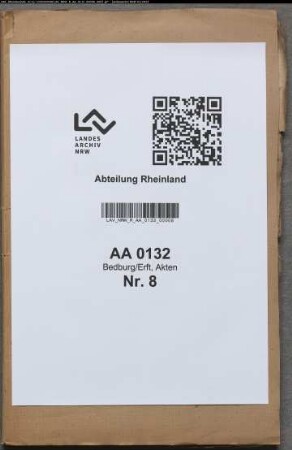 Besitzungen, Renten und Verpachtungen von Ländereien bei Blerichen