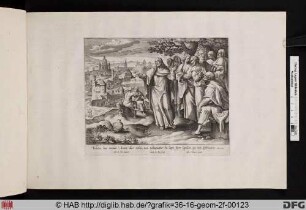 Die Ankündigung der Zerstörung Jerusalems.
