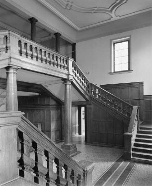 Hohenprießnitz, Treppenhaus, 18. Jh.