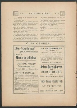 Tribuna libre