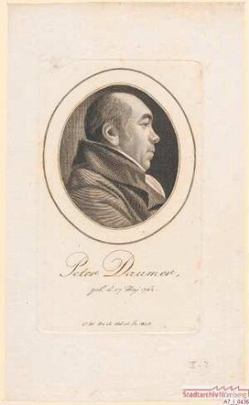 Peter Daumer; geb. 17. Mai 1762