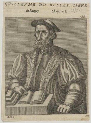 Bildnis des Gvillavme Du Bellay