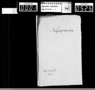 Weihnachts- und Neujahrsschreiben 1710/1711